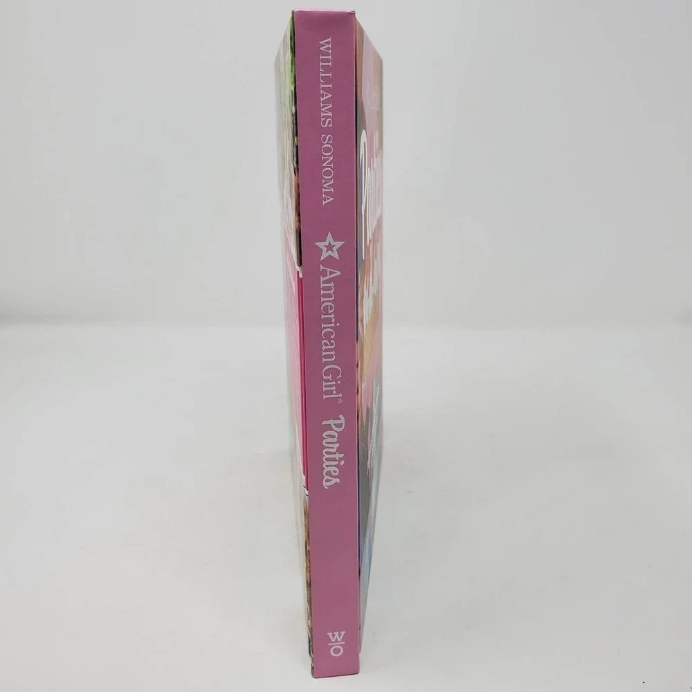 American Girls Parties Delicious Recipes Hardcover William Sonoma Book